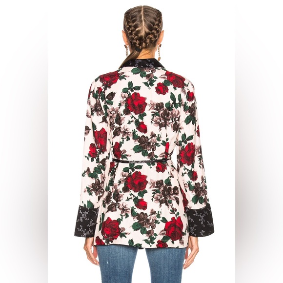 Equipment Theron Silk Floral Blazer Size M NWOT. - Picture 3 of 6